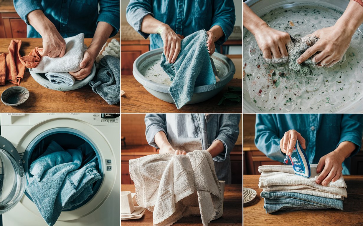 How to Clean Stained Kitchen Dish Towels? Expert Tips