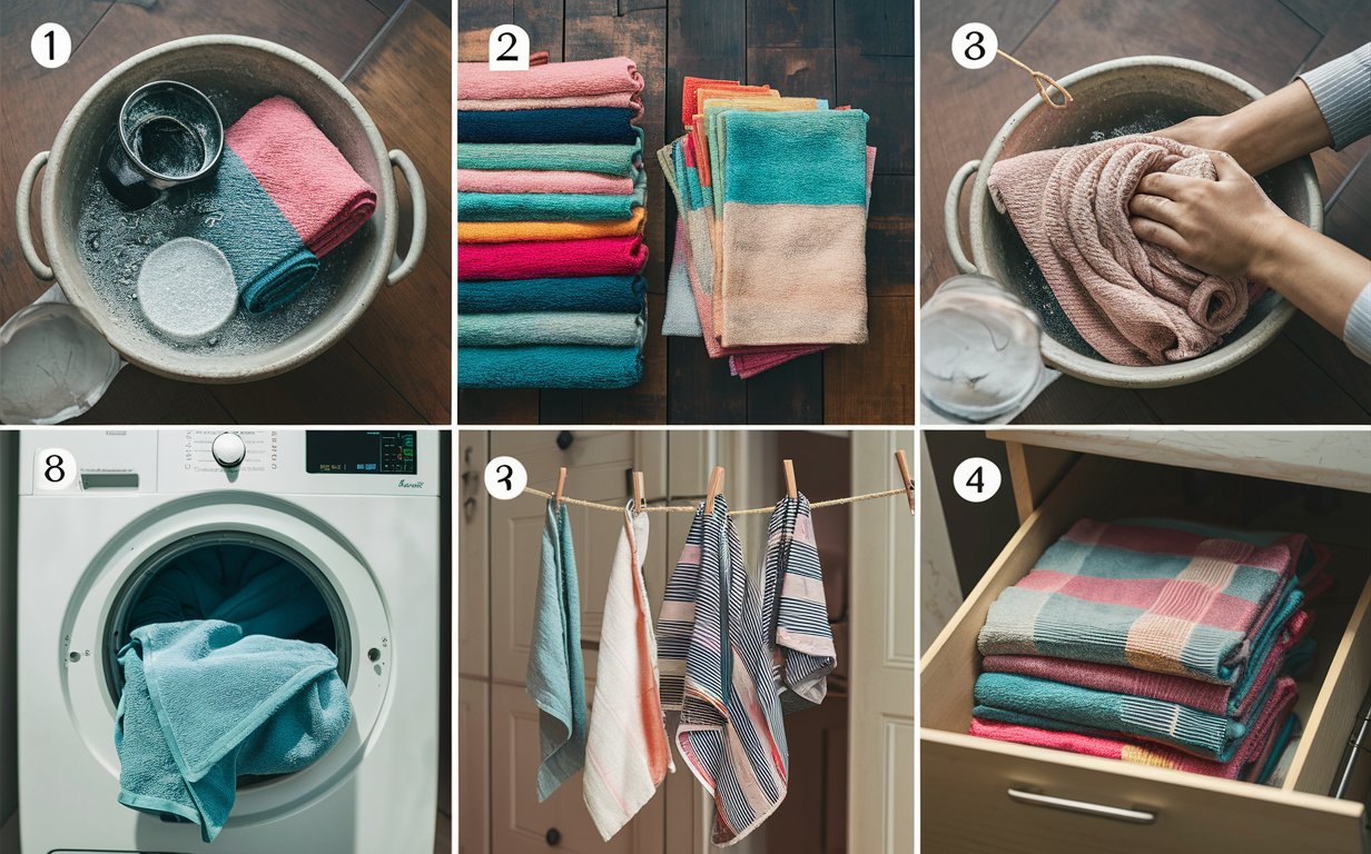 How to Clean Kitchen Towels? Love Gadgets