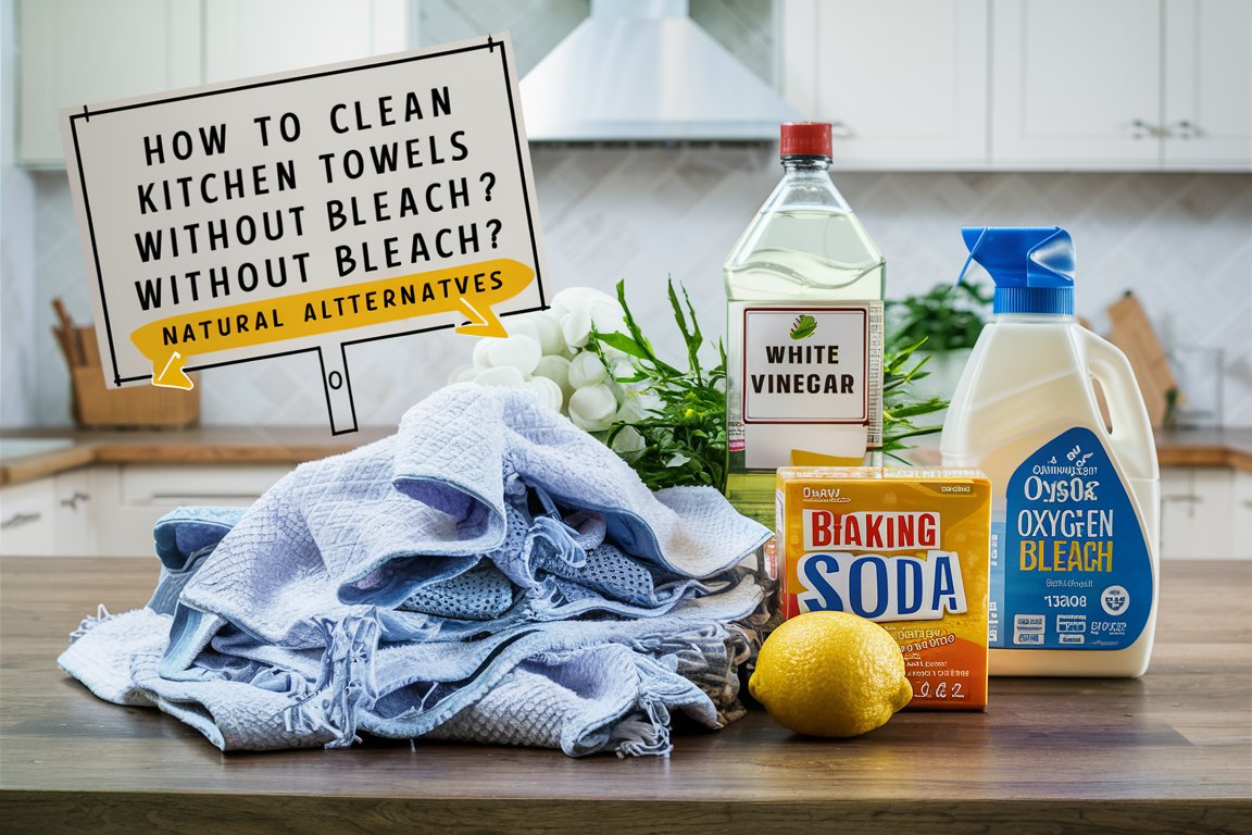 How to Clean Kitchen Towels Without Bleach?