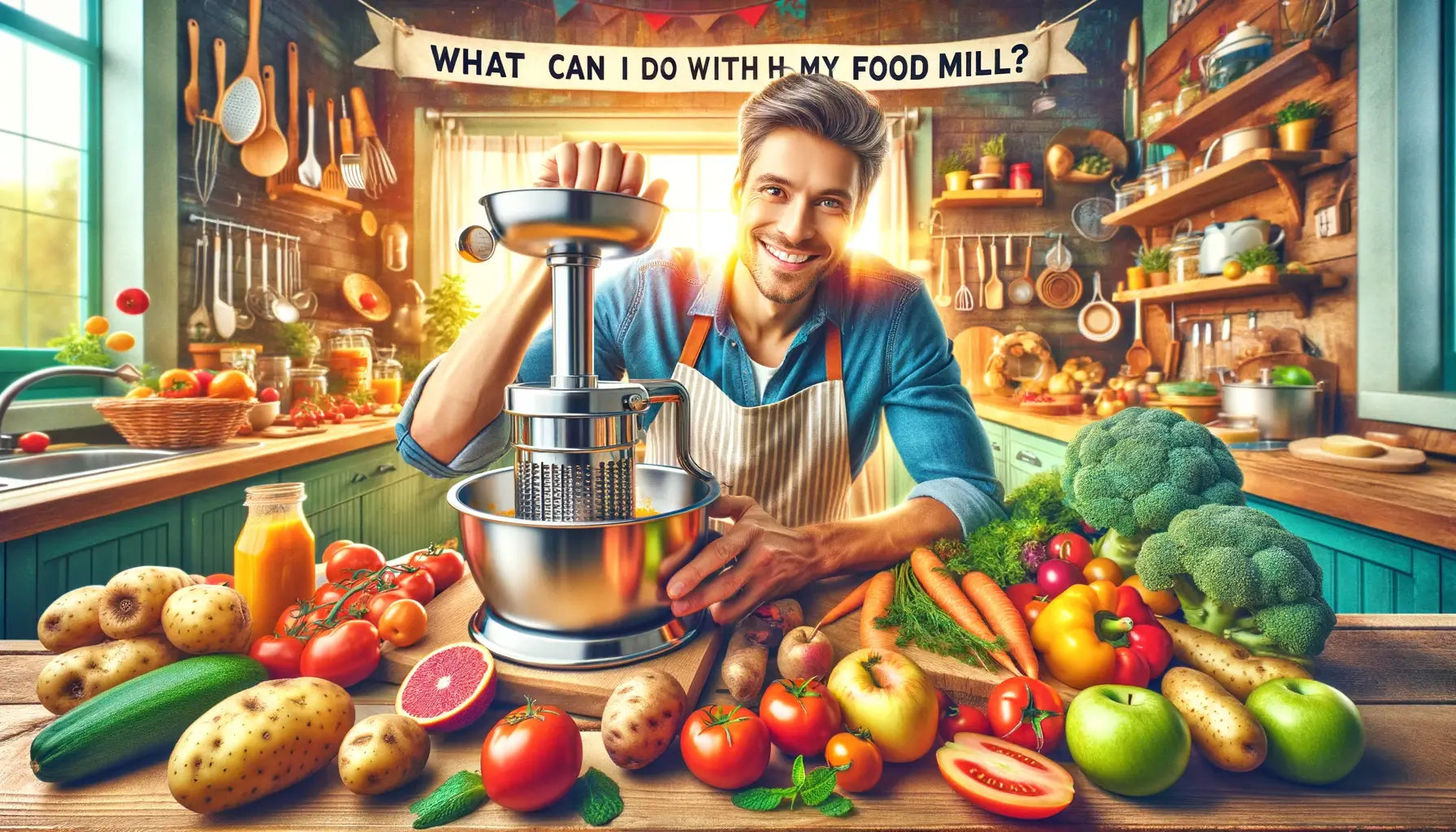 What Can I Do With My Food Mill? Love gadgets