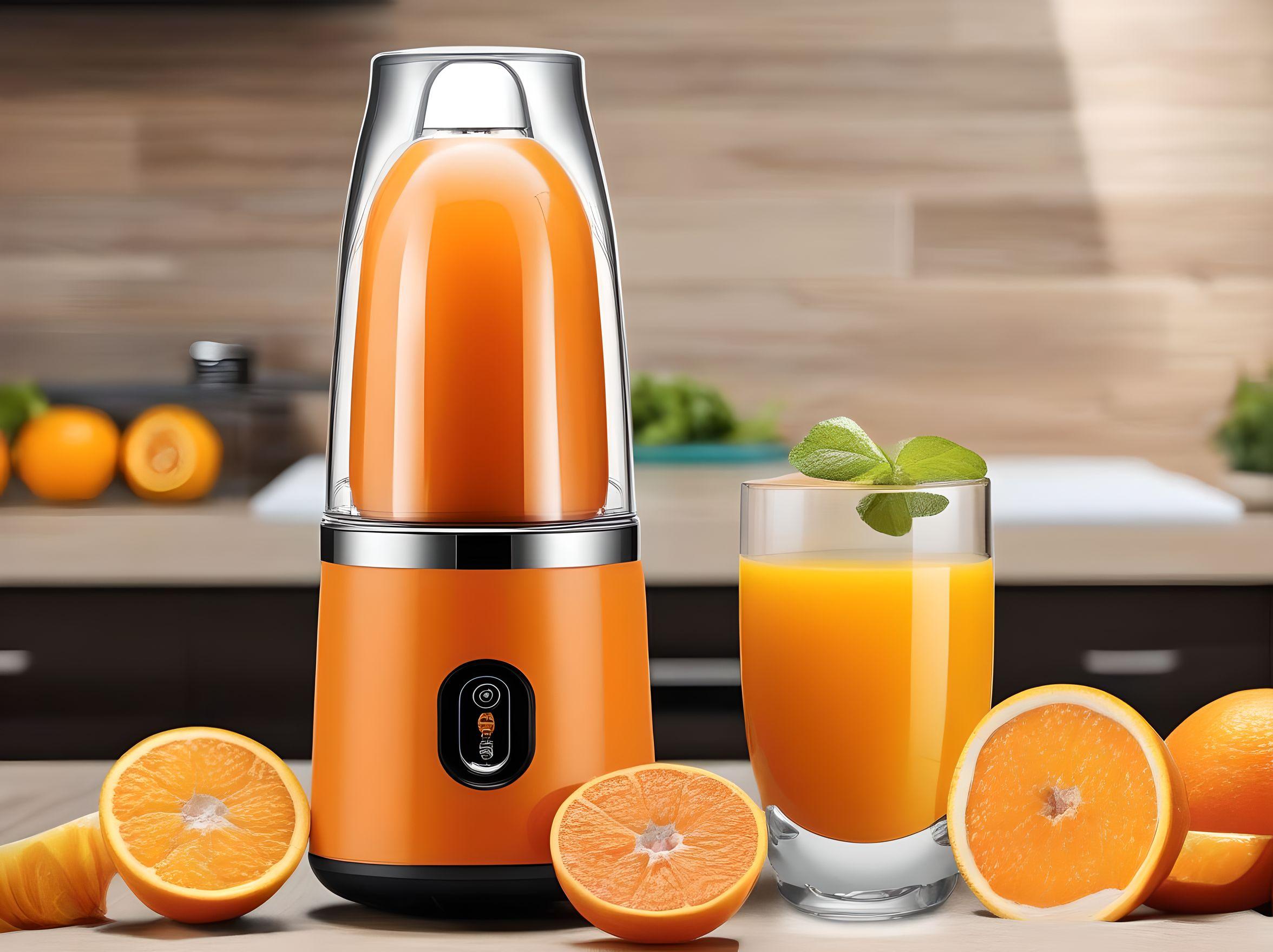 Power Up With a Portable Orange Juicer