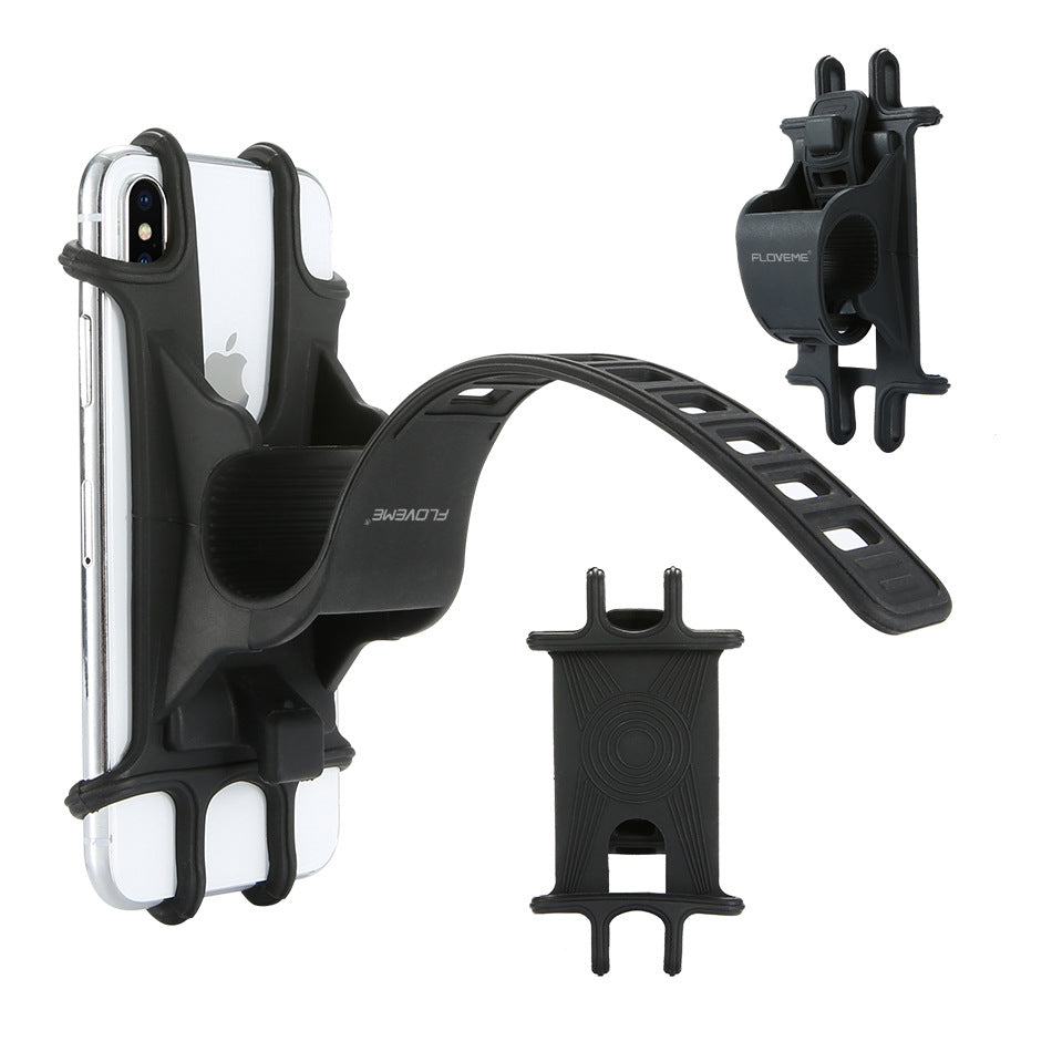 Bicycle Phone Holder Silicone Buckle Type 4-7 Inch Mobile Phone