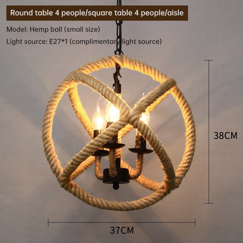 Rope Chandelier for Ceilings
