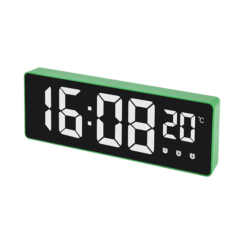 Green timer digital clock