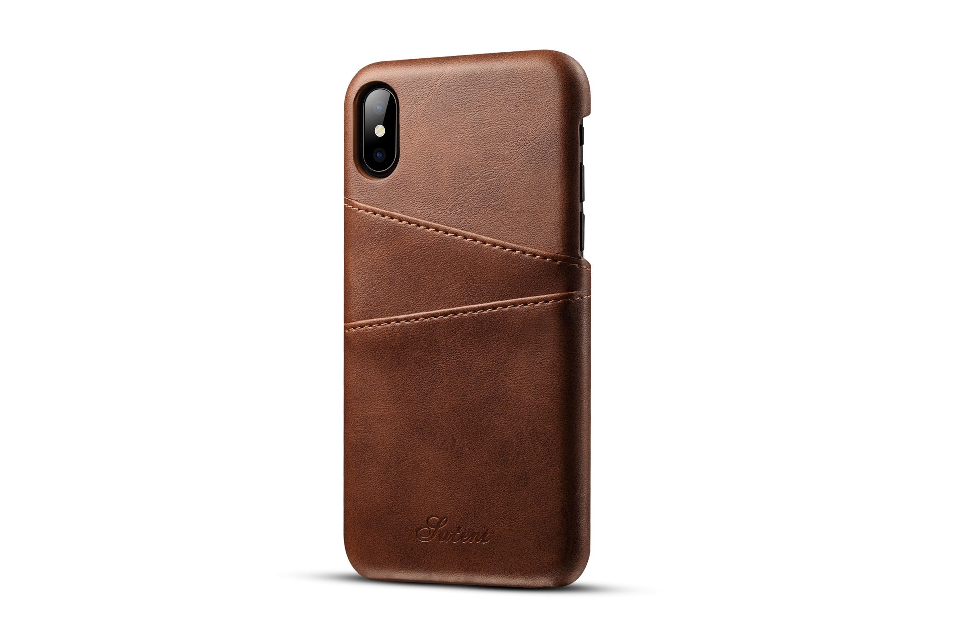 Leather Card Holder Slots Phone Cases 