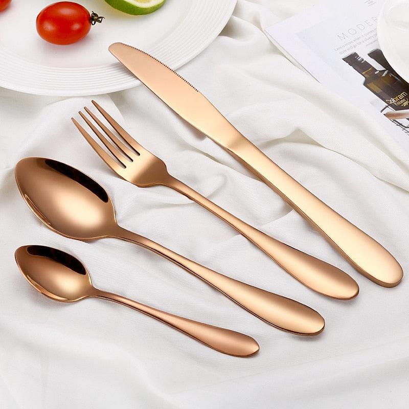 Multi-Colors Rainbow Cutlery Set