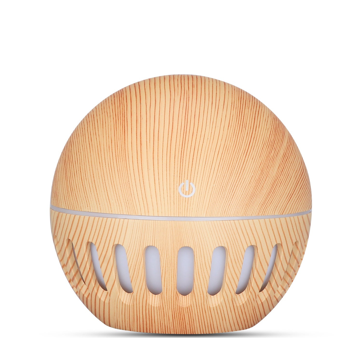 USB Wood Grain Hollow Home Humidifier