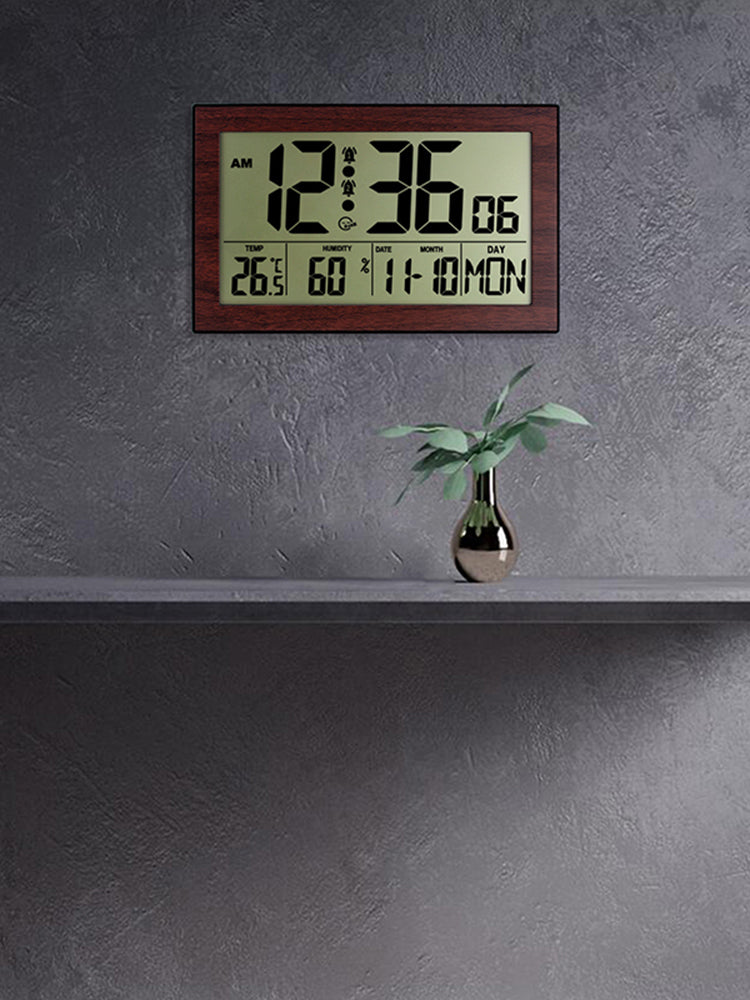 Large Screen Creative Digital Wall Clock