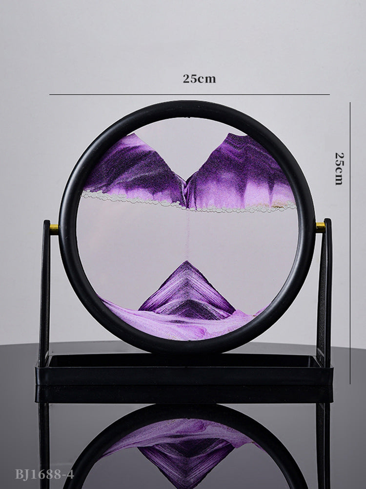 Creative 3D Glass Quicksand Painting