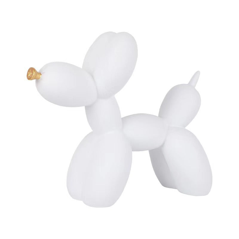 Fluid Balloon Dog Resin Decoration