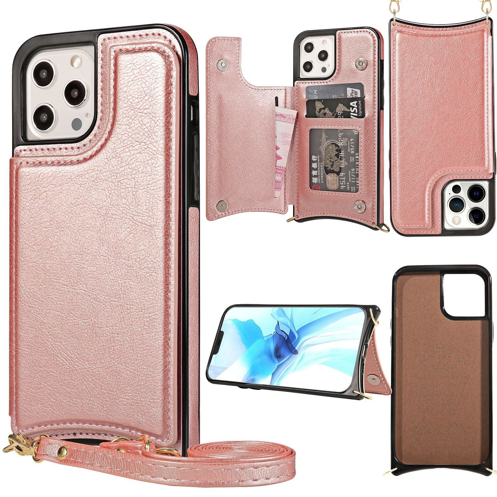 iPhone 14 phone leather case 