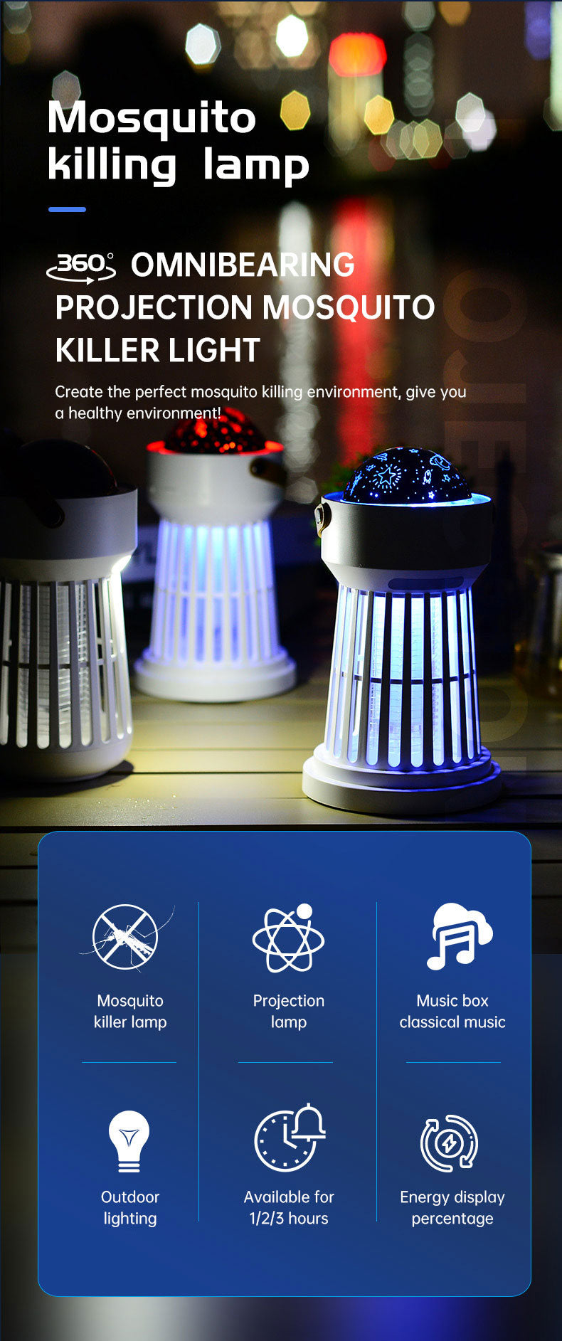 Electric Mosquito Killer Lamp