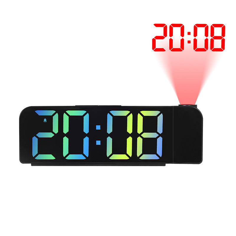 Black Projection Alarm Clock