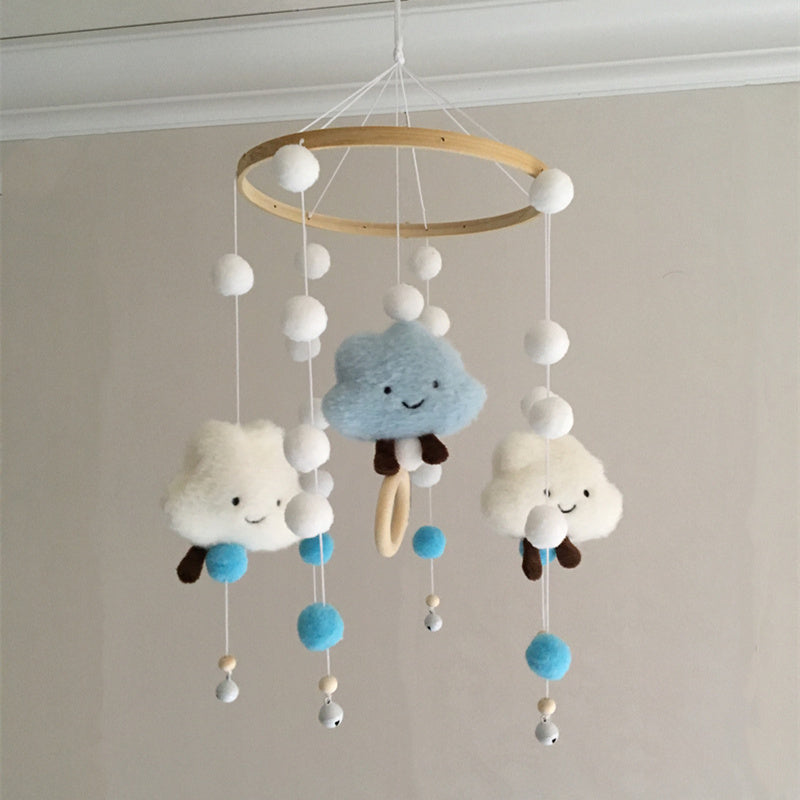 Cloud Hair Ball Wind Chime Decorative Pendant