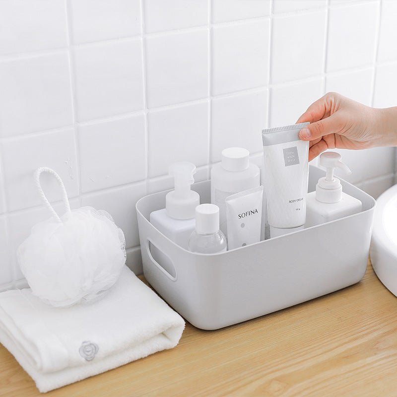 Plastic Baskets for Bathroom Storage