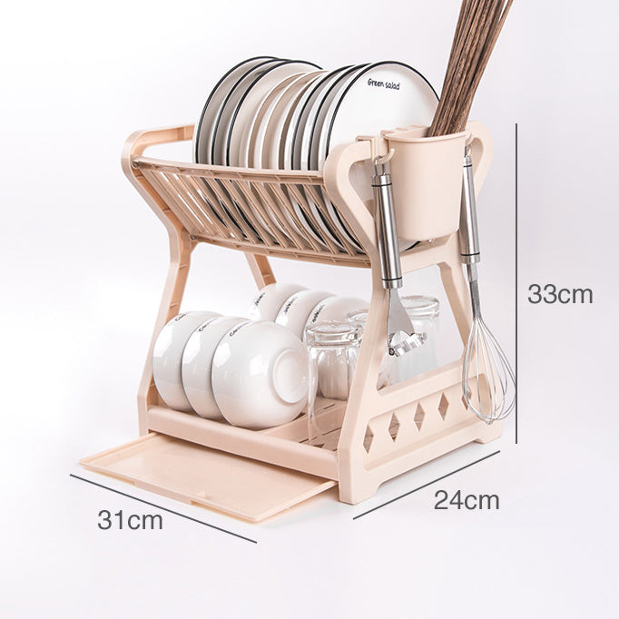 Dish Rack Kitchen Storage (Apricot)