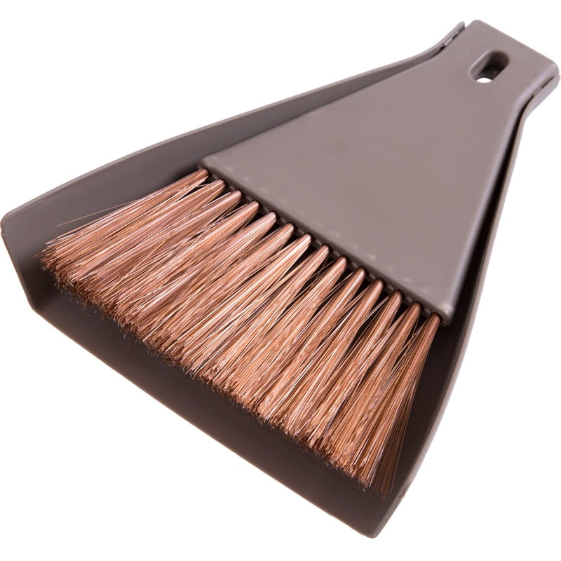 Mini Desktop Broom and Dustpan Set