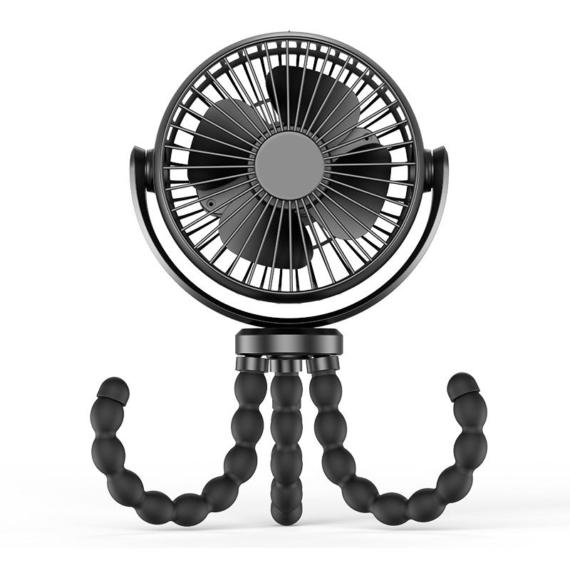 Mini Octopus Baby Stroller Fan 