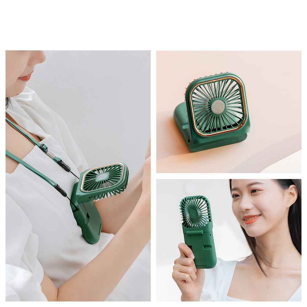 Hanging Neck USB Rechargeable Fan