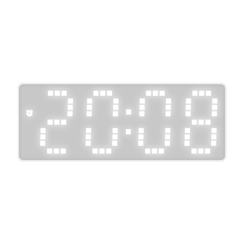 8017 White Light mirror clock | love-gadgets