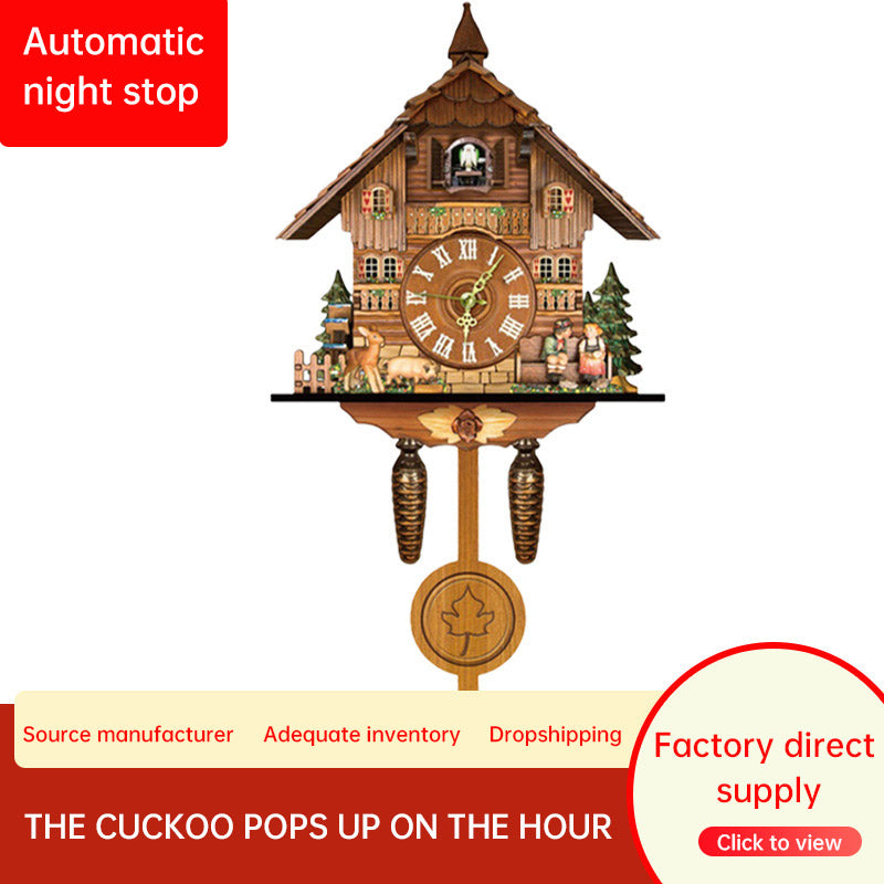 Wall Cuckoo Clock Alarm Clock