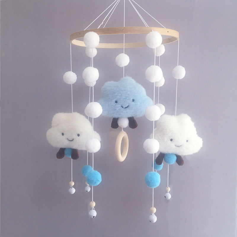 Cloud Hair Ball Wind Chime Decorative Pendant