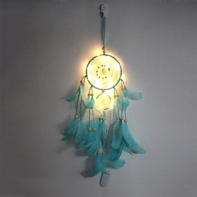 Dream Catcher Light Stick Feathers