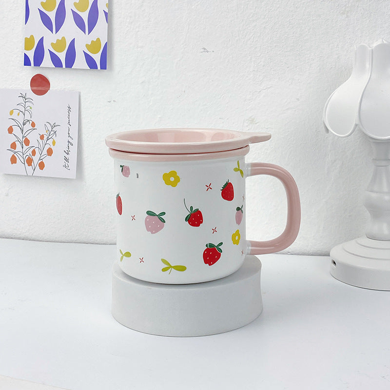 Ceramic Mug With Lid