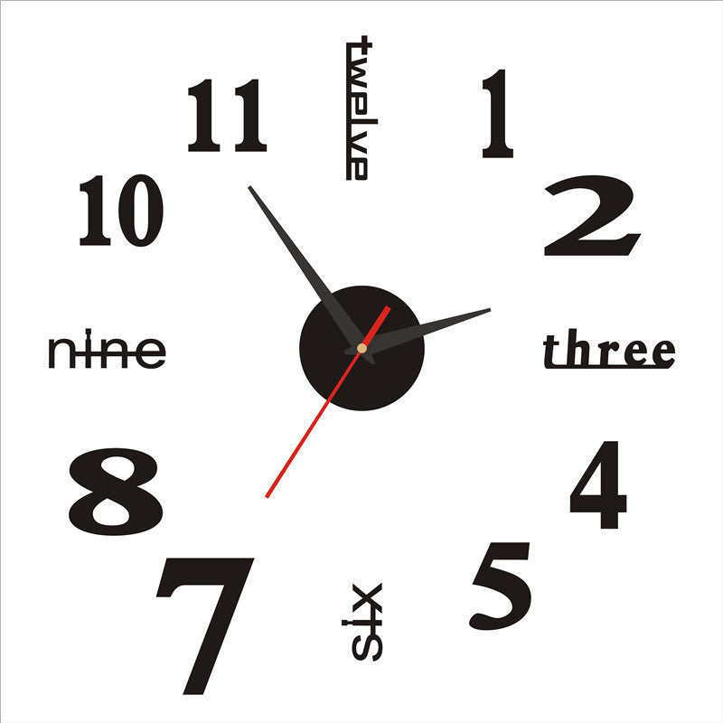 Wall Sticker Clock