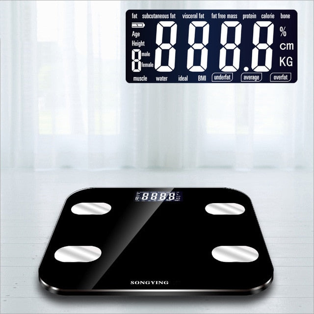 Body Index Electronic Smart Weighing Scale