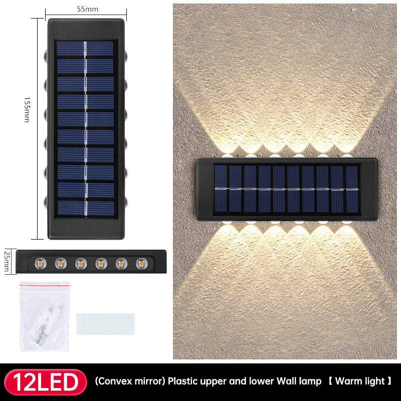 Solar Lights For Fence Post Wall Lamp