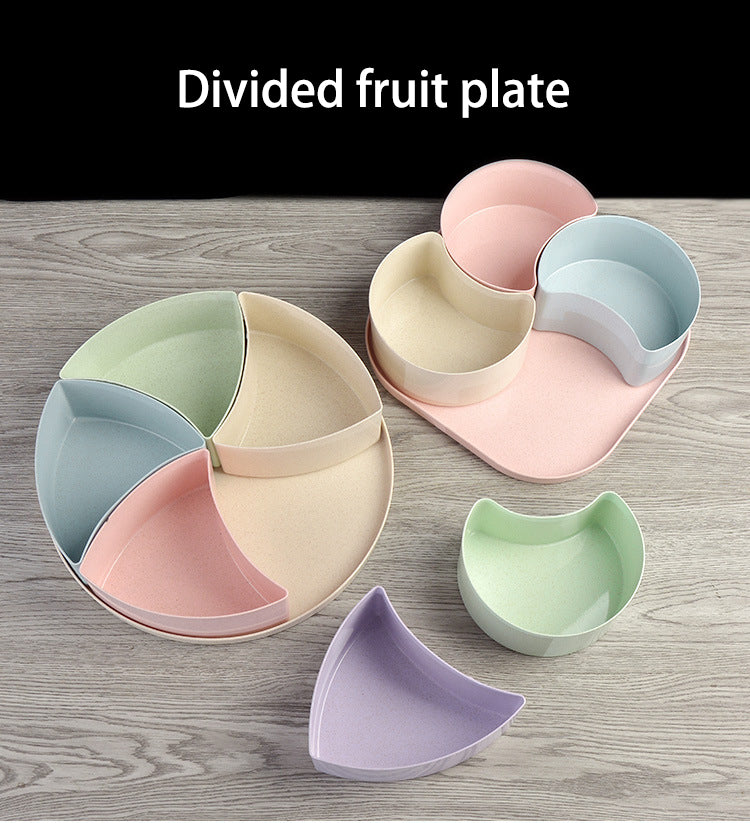Nordic Creative Multi-Grid Candy Plates