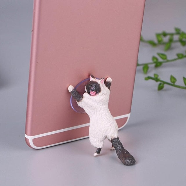 Phone Holder Cute Cat Support