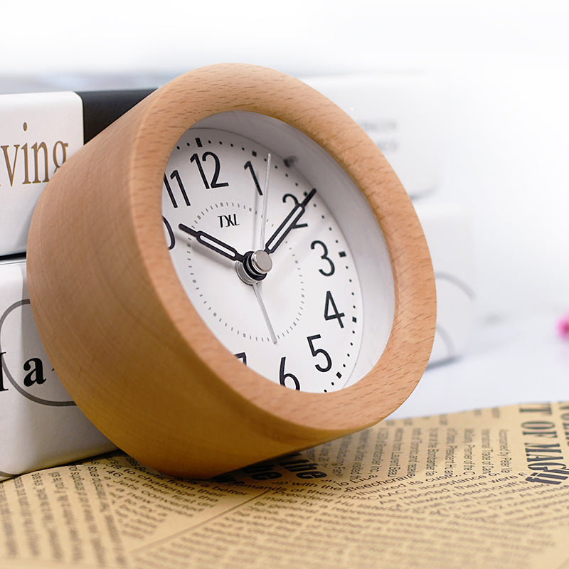 Battery Wooden Clock | Love gadgets