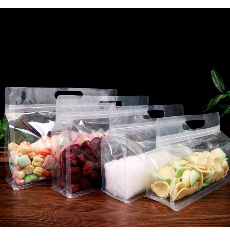 Portable Transparent Octagonal Food Packaging Bags