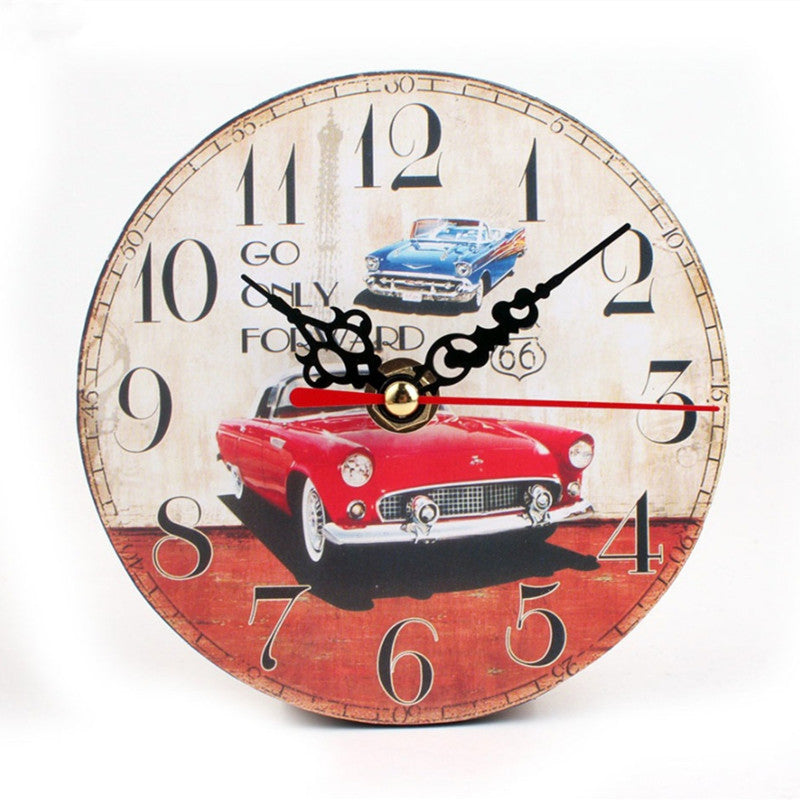 Car retro digital clock
