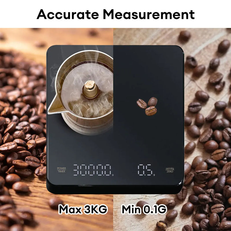 Digital Coffee Scale with LED Timer