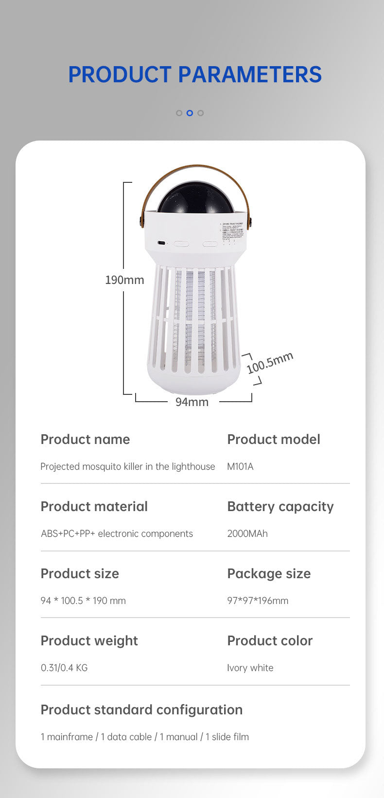 Electric Mosquito Killer Lamp