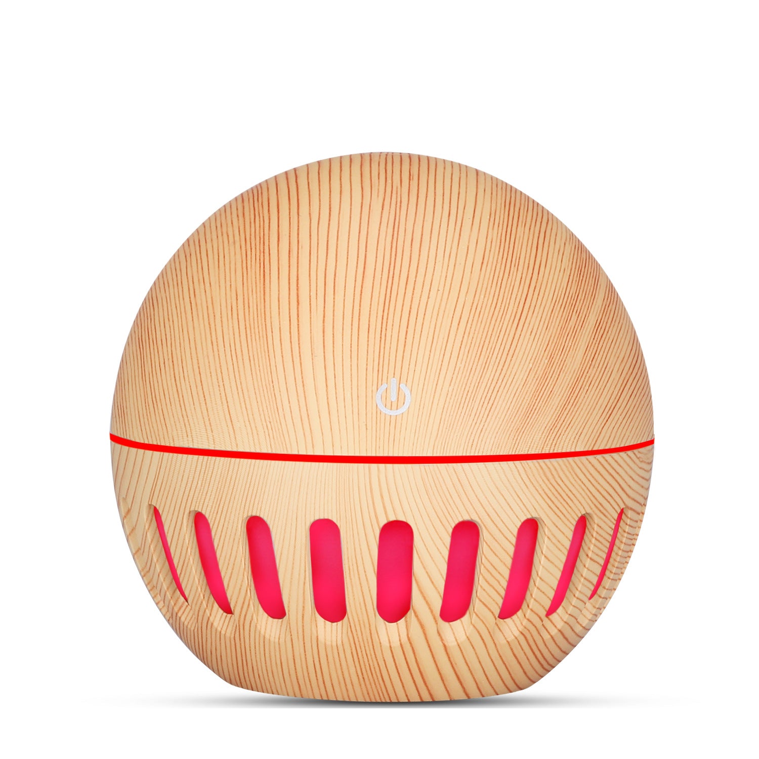 USB Wood Grain Hollow Home Humidifier