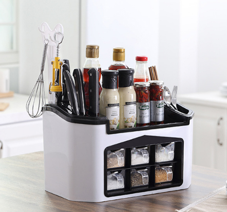 Kitchen Shelf Seasoning Container