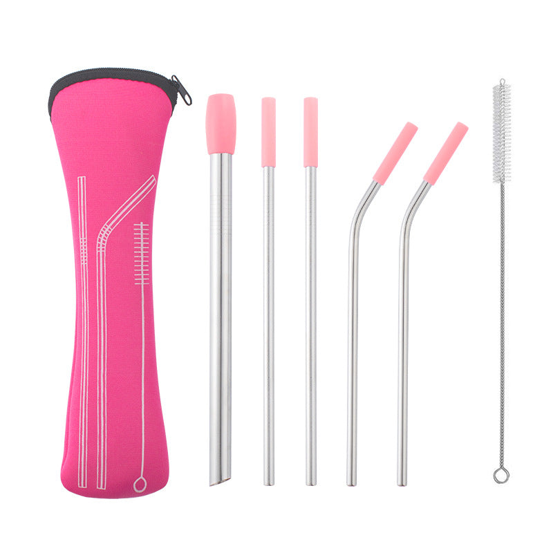 stainless steel metal drinking straws