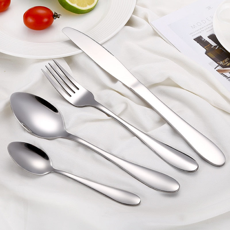 Multi-Colors Rainbow Cutlery Set