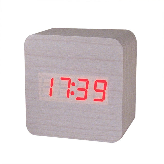  LED MINI Wooden Digital Clock | Love gadgets