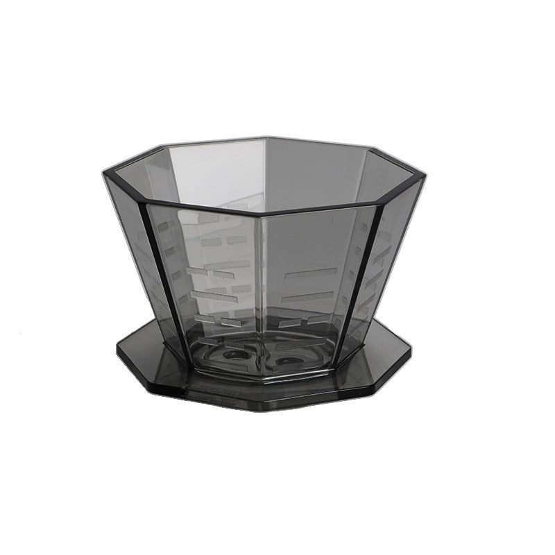 Coffee filter cup PCTG for hand brewed coffee