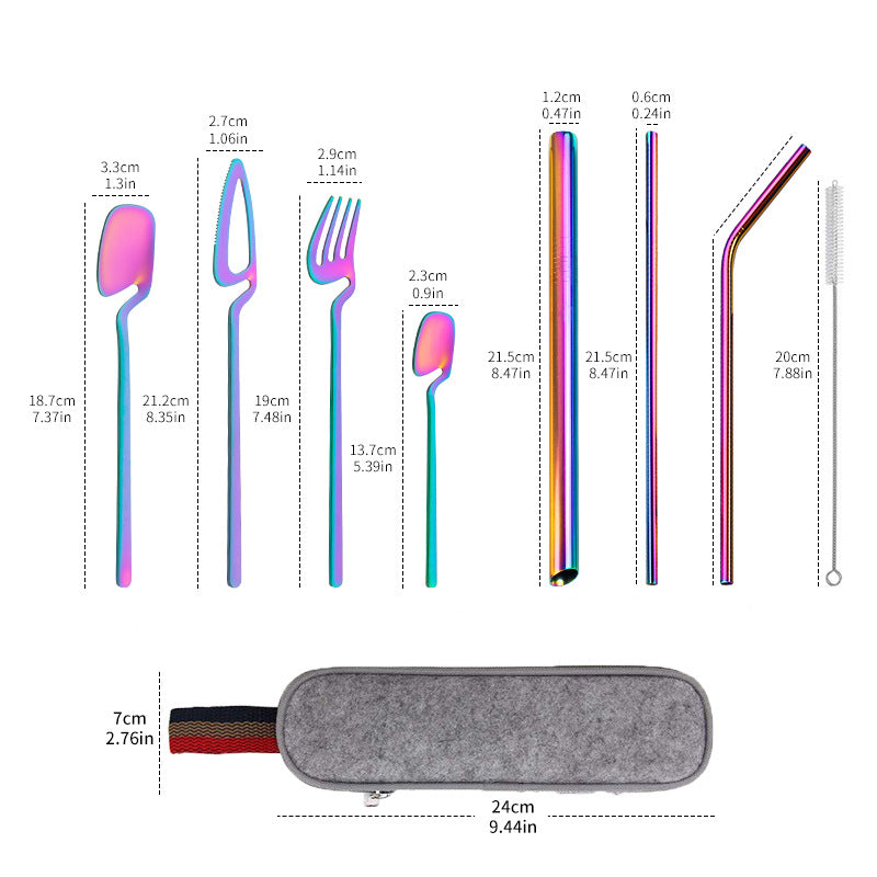 travel cutlery set