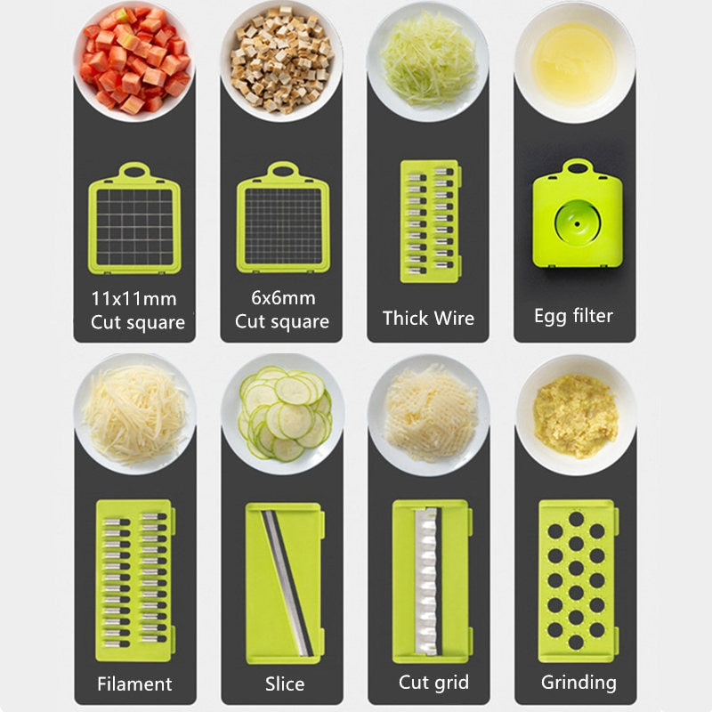 Kitchen Accessories Multifunctional Vegetable & Fruit Cutter