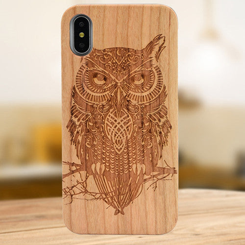Laser Engraving Real Wood Cell Phone Case