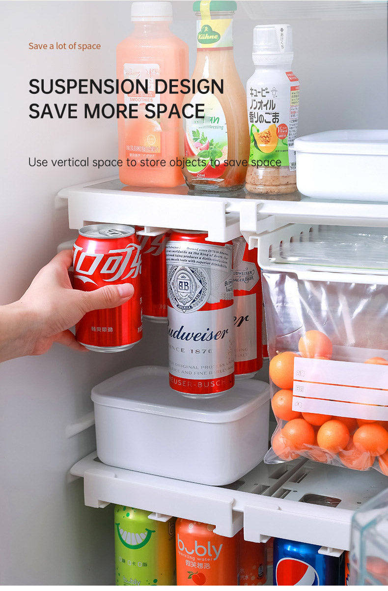 Refrigerator hanging shelf