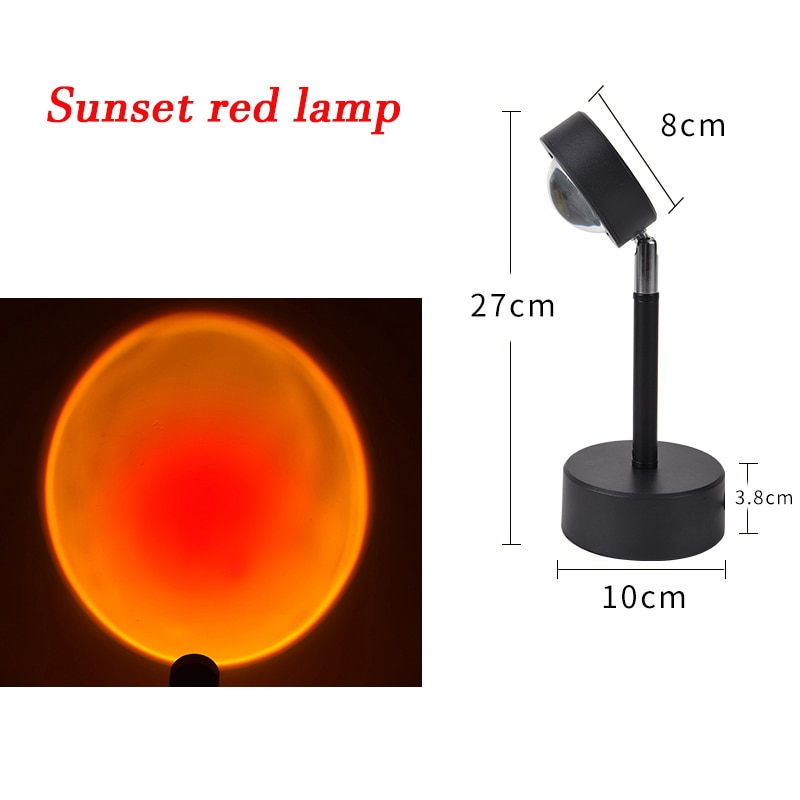 USB Sunset Projection Lamp