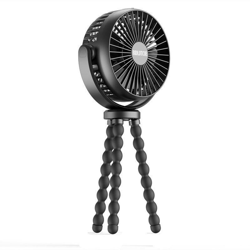 Mini Octopus Baby Stroller Fan 